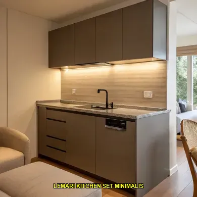 lemari kitchen set minimalis